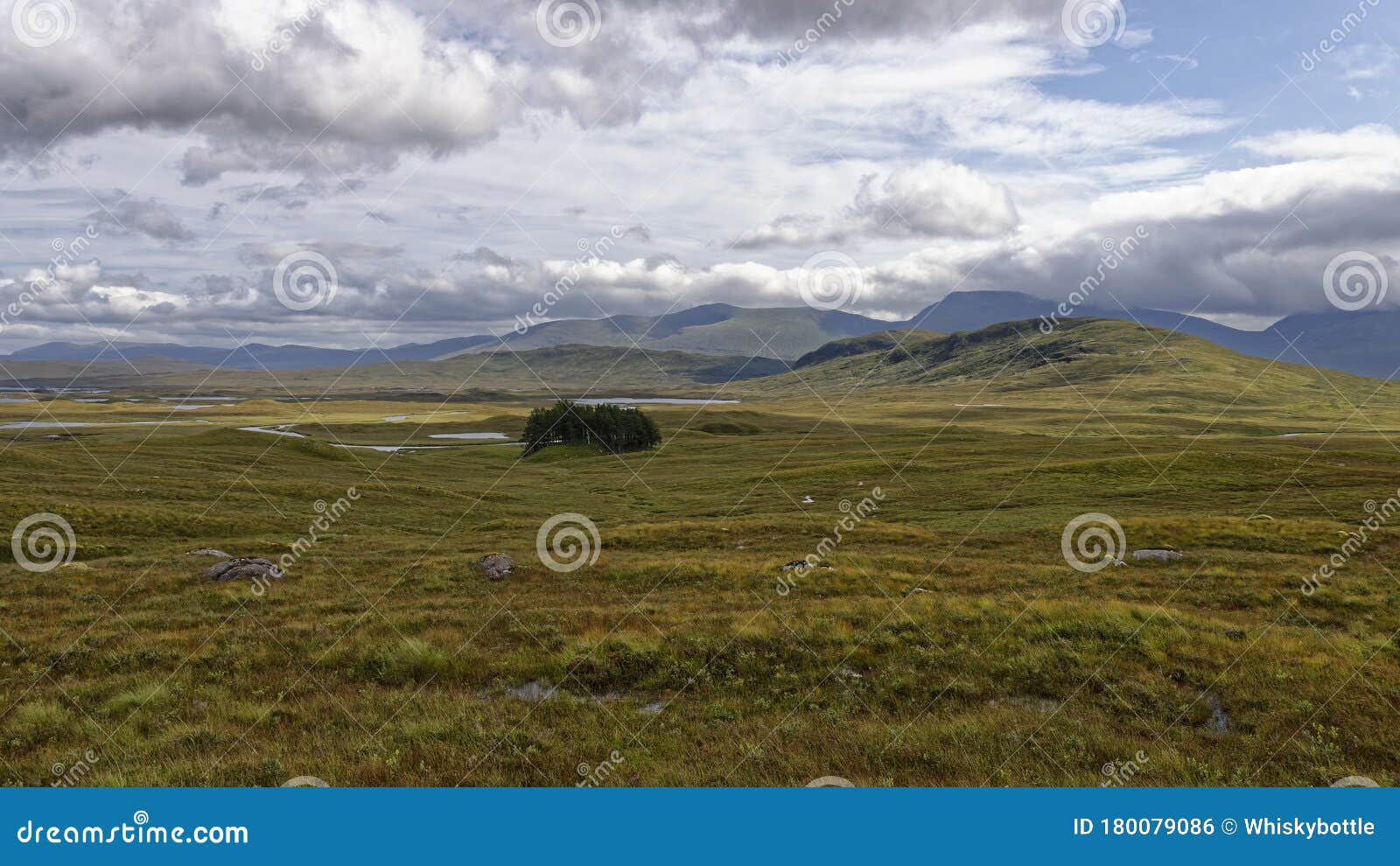 lochan na h-achlaise with meall beag